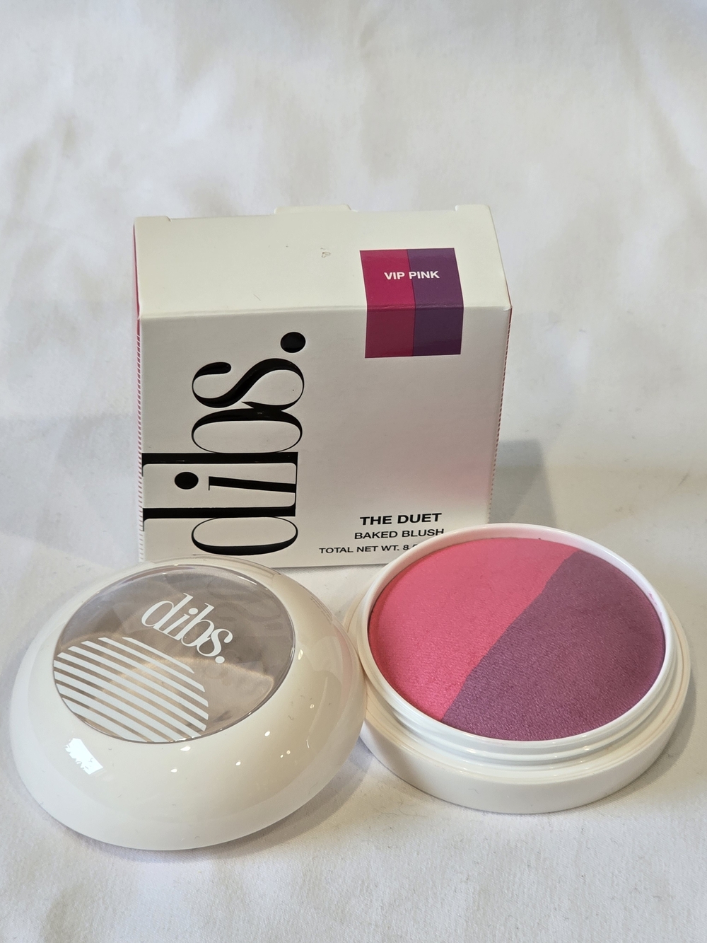 dibs. The Duet Baked Blush — VIP Pink Dual-Tone Pink & Mauve
